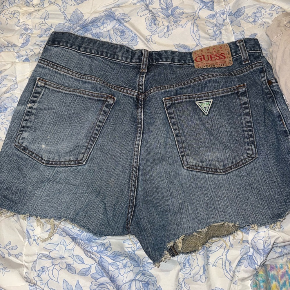 Guess Classic Blue Denim Shorts